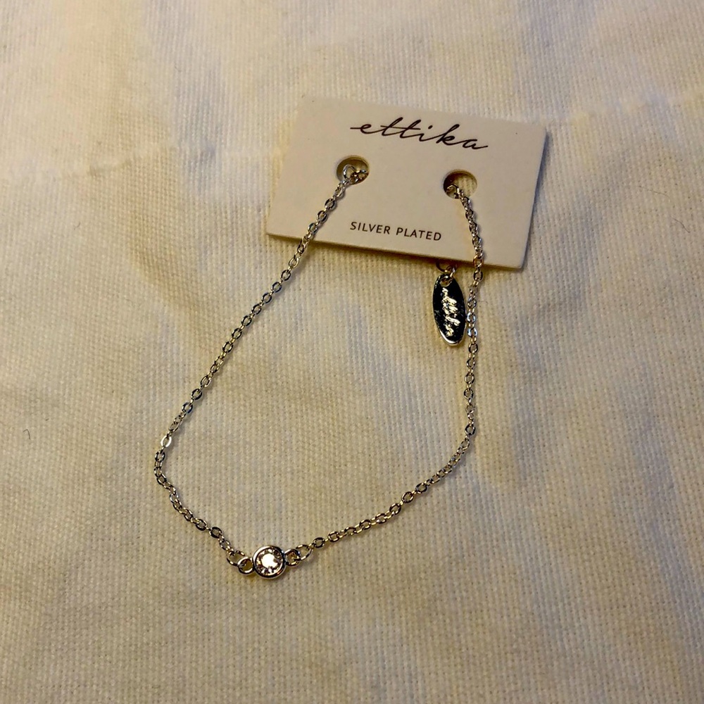 Ettika Solo Stone Bracelet Jewelry Silver Alltrue